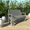 Highwood Usa 4ft Lehigh Gliding Bench Outdoor Furniture for Patio, Backyard, Garden AD-GLBENLH2-CGE - alternate 3